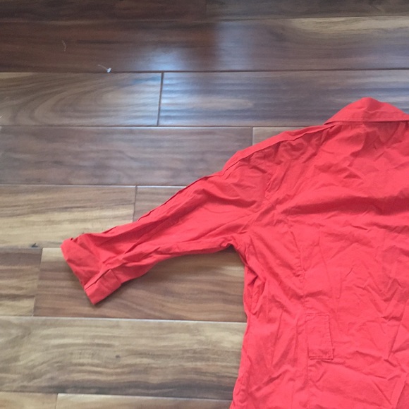 23rd ST. ORANGE BUTTON DOWN SZ L - Picture 7 of 8